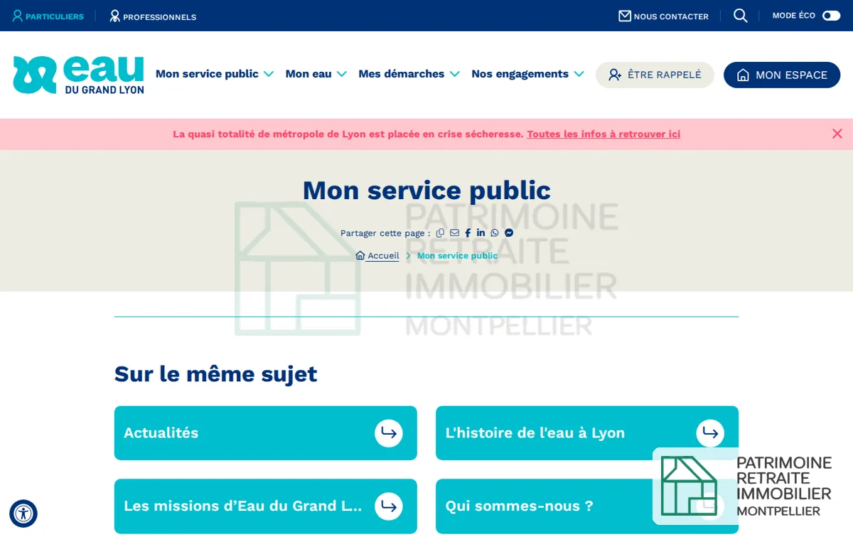 Capture : Mon service public | EGL